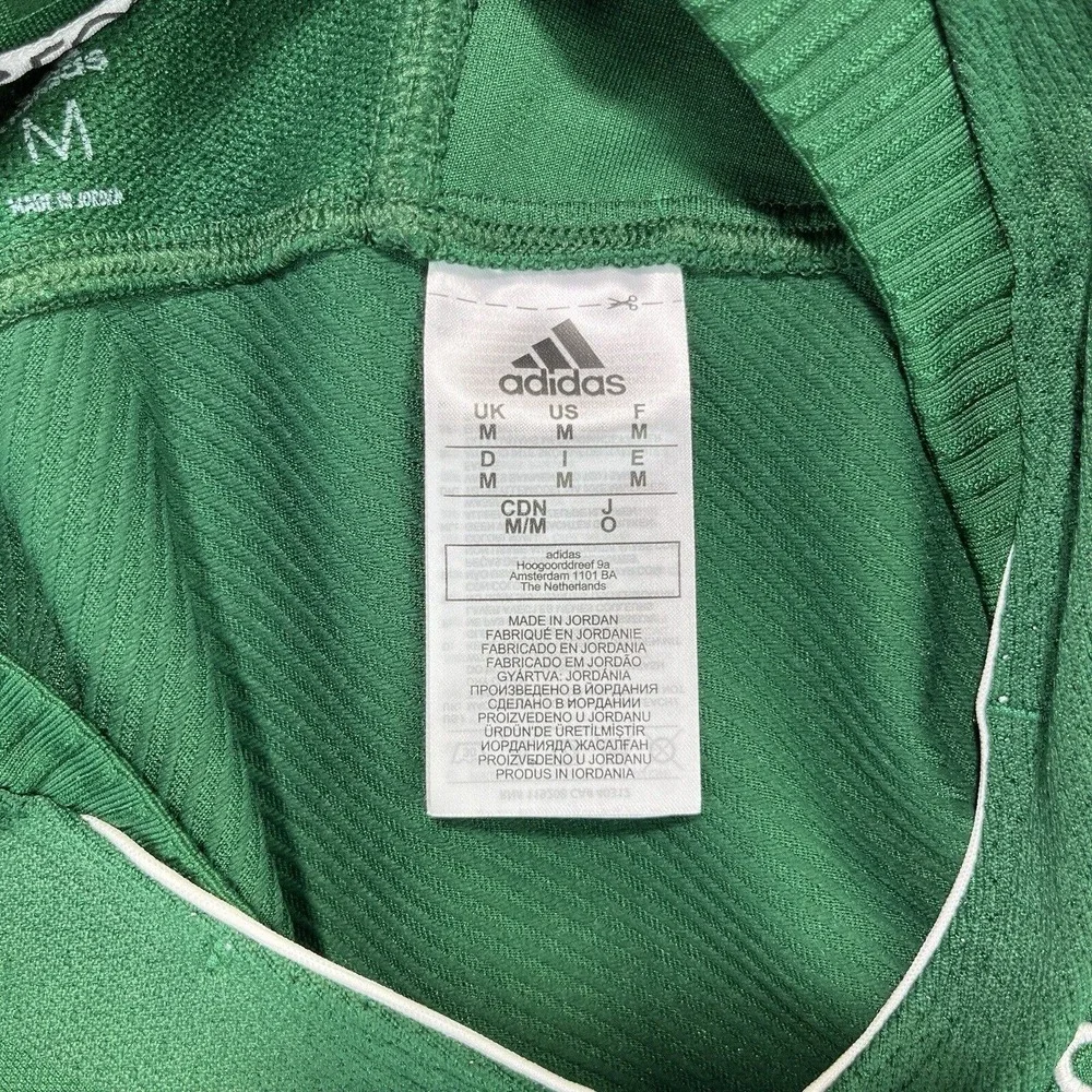 Adidas new with out tags Woven Tech Fit Football Jersey Men sports shirt Size (M